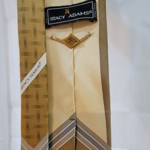 Stacy Adams silk handmade tie